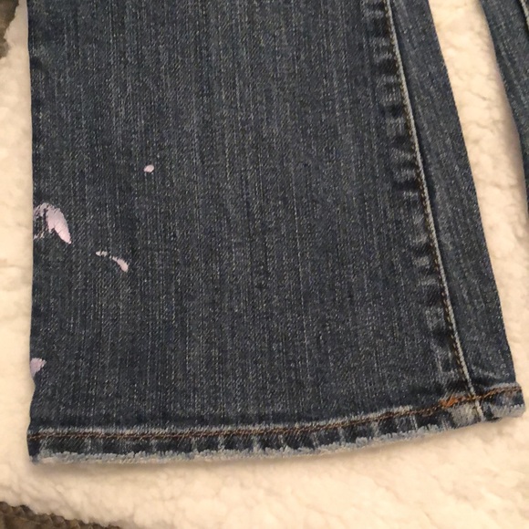 Lucky Brand jeans, low rise, boot cut, size 2 / 26, made in America - Picture 8 of 10